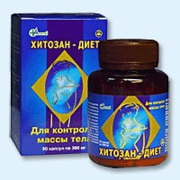 Хитозан-диет капсулы 300 мг, 90 шт - Медведовская